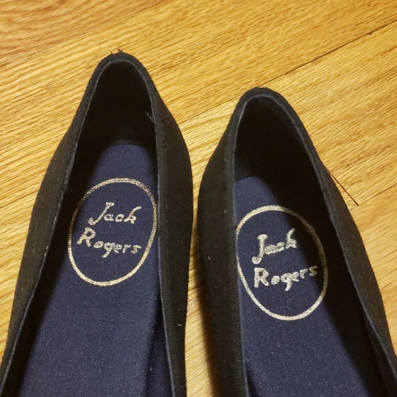 Jack Roger's black tassel loafers 7.5 - Picture 3 of 3